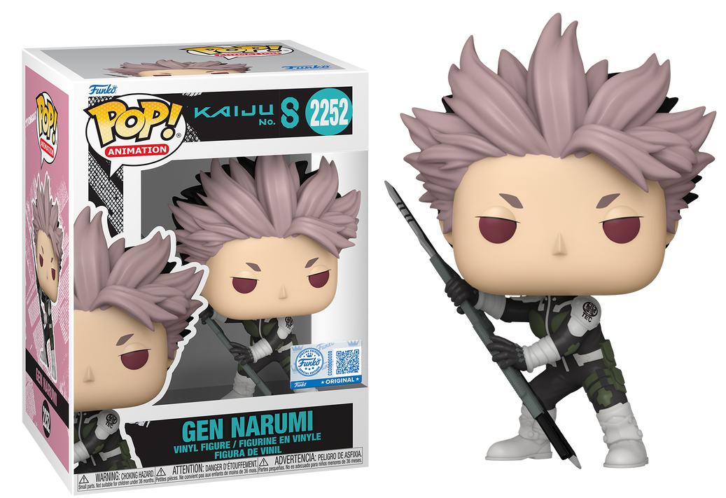 Preventa Rápida Gen Narumi Exclusive #2252 - Kaiju No.8 Funko Pop!