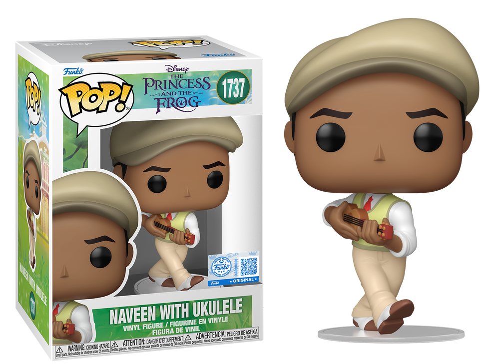 Preventa Naveen with Ukulele #1737 - Disney's The Princess and The Frog Funko Pop!