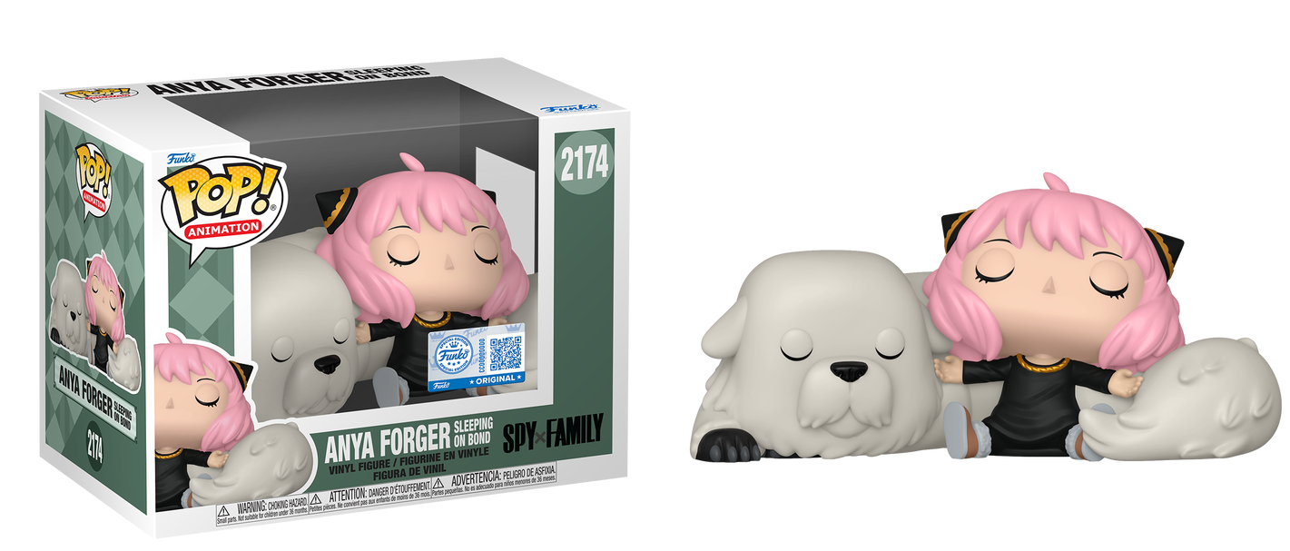 Anya Forger Sleeping on Bond #2174 - Spy X Family Funko Pop!