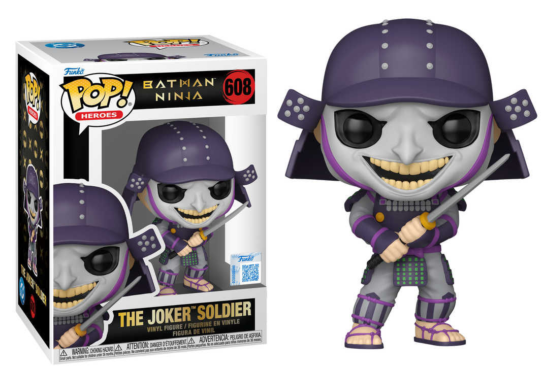 Preventa Rápida The Joker Soldier #608 - DC's Universe Batman Ninja Funko Pop!