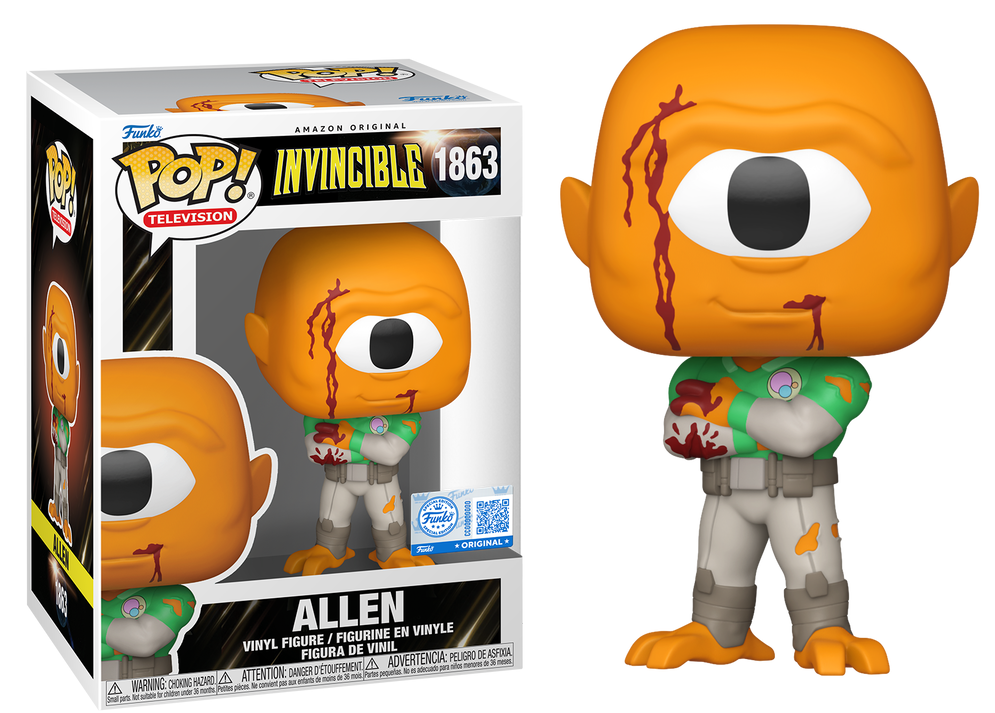 Preventa Allen Exclusive #1863 - Invincible Funko Pop!