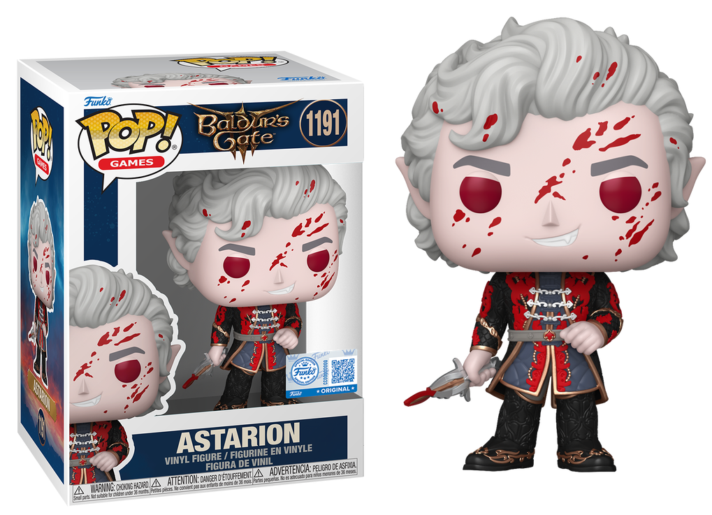 Preventa Rápida Astarion Exclusive #1191 - Baldur's Gate Funko Pop!