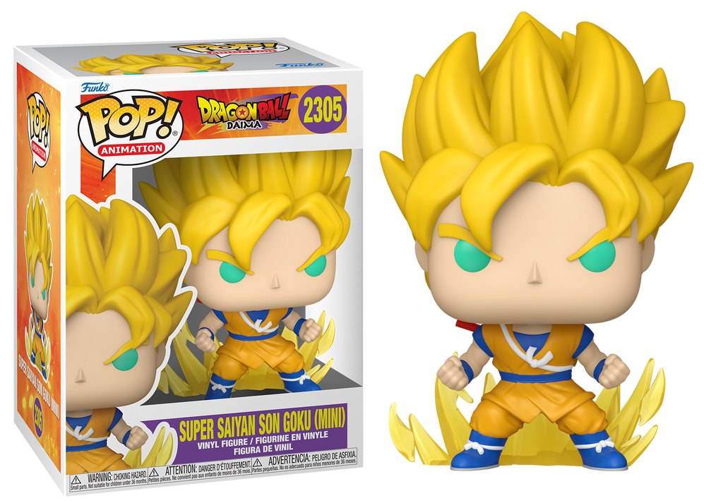 Preventa Super Saiyan Son Goku (Mini) #2305 - Dragon Ball Daima Funko Pop!