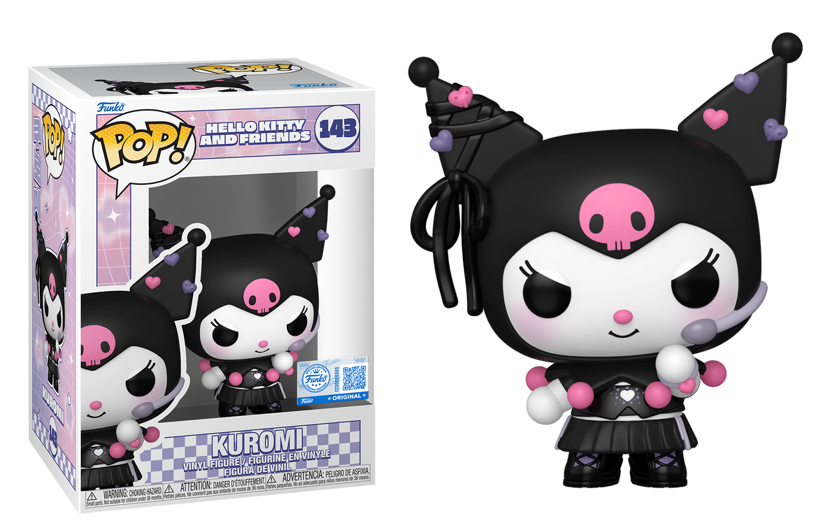 Preventa Rápida Kuromi Exclusive #143 - Sanrio Hello Kitty and Friends Funko Pop!