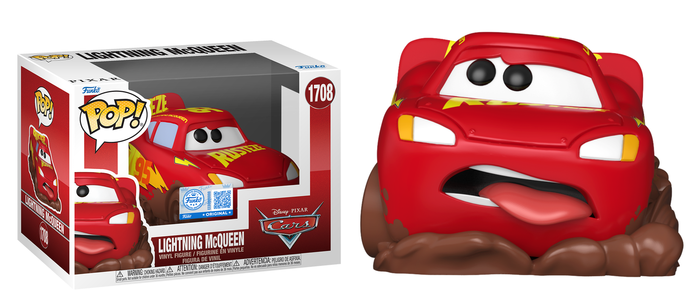 Preventa Lightning McQueen Exclusive #1708 - Disney Pixar Cars Funko Pop!