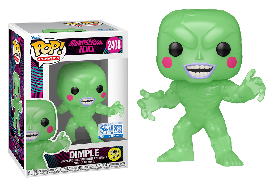 Preventa Dimple GITD #2408 - Mob Psycho 100 Funko Pop!
