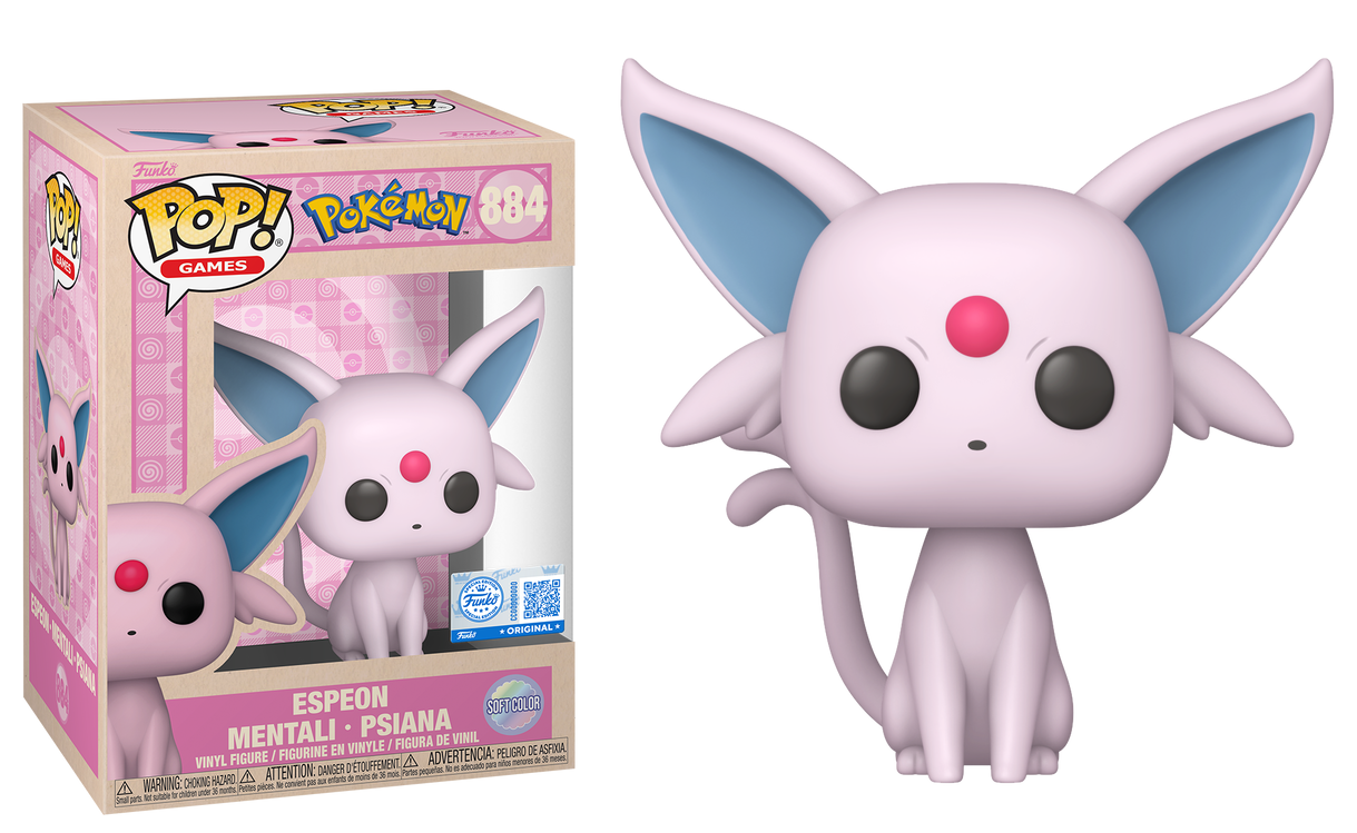 Preventa Espeon Soft Color #884 - Pokemon Funko Pop!