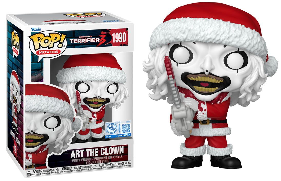 Art The Clown #1990 - Terrifier 3 Terror Funko Pop!