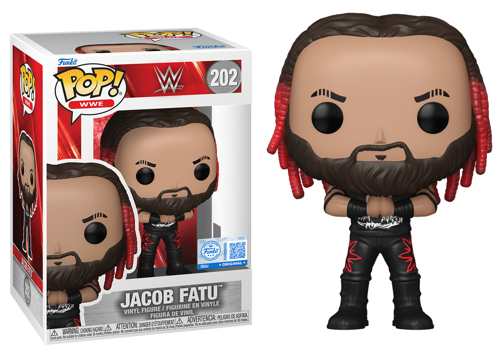 Preventa Jacob Fatu #202 -WWE Funko Pop!