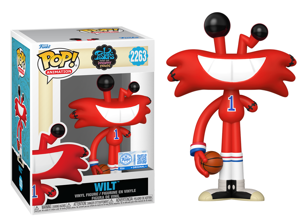 Preventa Rápida Wilt #2263 - Foster's Home for Imaginary Friends Funko Pop!