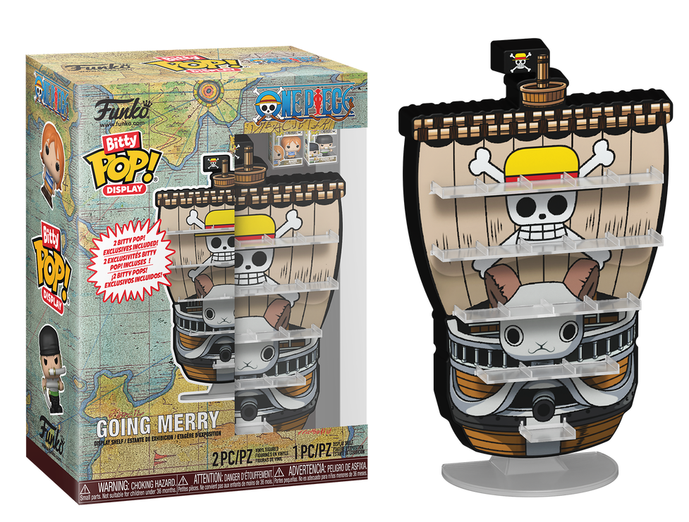 Preventa Bitty Pop Display Going Merry with Nami & Roronoa Zoro - One Piece Bitty Pop!