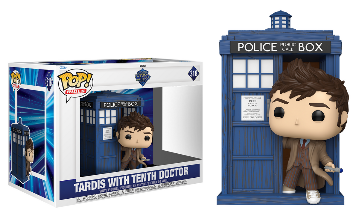 Preventa Tardis with Tenth Doctor #318 - Doctor Who Funko Pop!