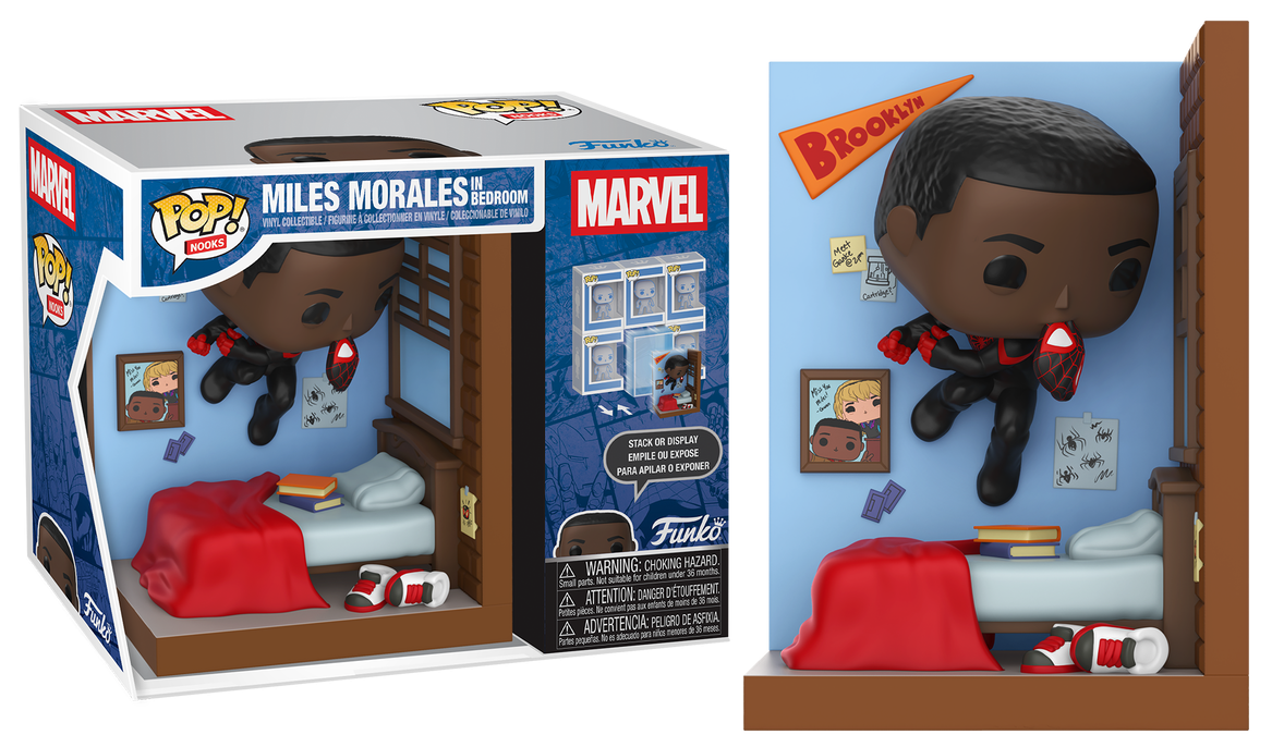 Preventa Miles Morales in Bedroom Pop Nook! - Marvel's Spider-Man Funko Pop!