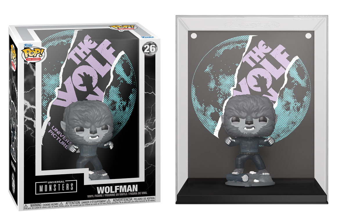 Preventa Wolfman Cover #26 - Universal Monsters Terror Funko Pop!