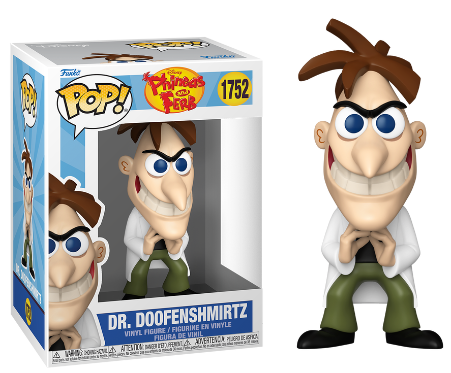 Preventa Dr. Doofenshmirtz #1752 - Disney's Phineas and Ferb Funko Pop!