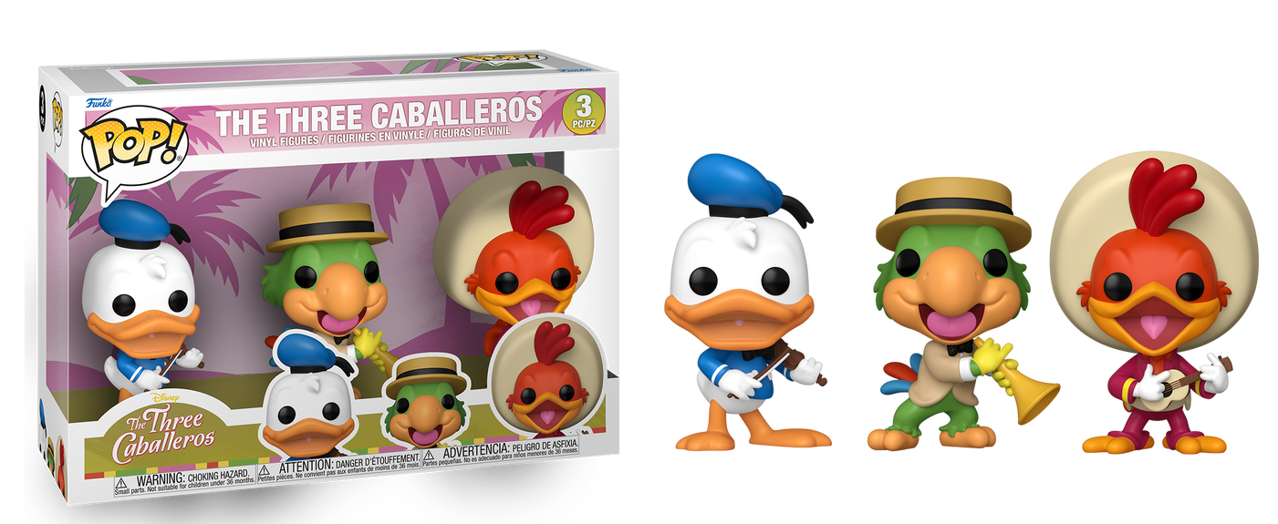 Preventa The Three Caballeros #3Pack - Disney Funko Pop!