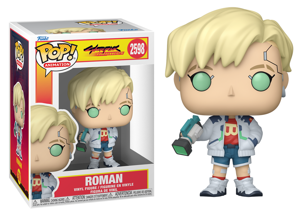 Preventa Roman #2598 - Cyberpunk Edgerunners 2 Funko Pop!