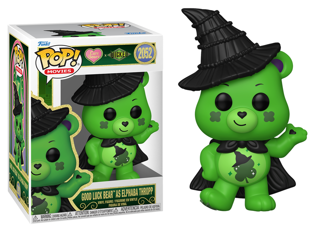 Preventa Good Luck Bear as Elphaba Thropp #2052 - Care Bears X Wicked Funko Pop!