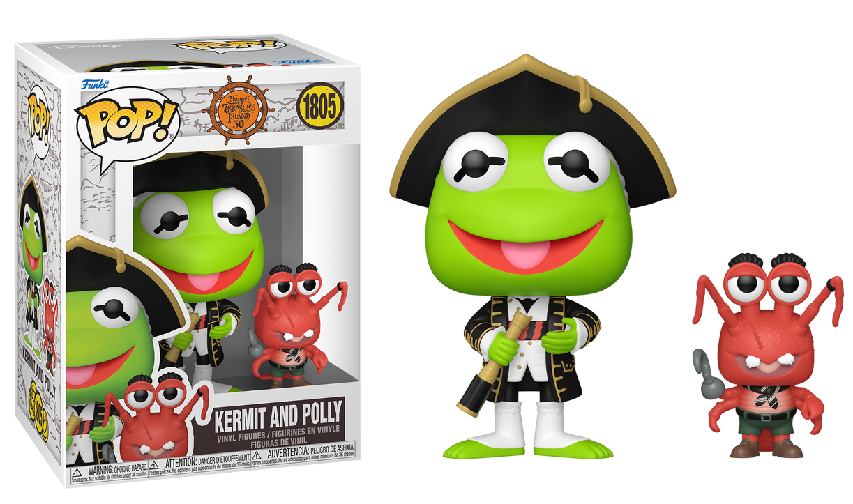 Preventa Kermit and Polly #1805 - Muppets Treasure Island Funko Pop!
