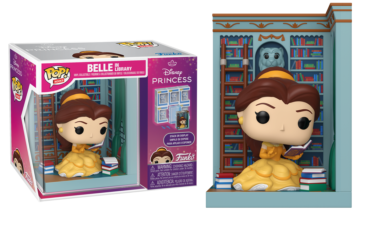 Preventa Belle in Library - Disney's Beauty and The Beast (La Bella y la Bestia) Funko Nook!