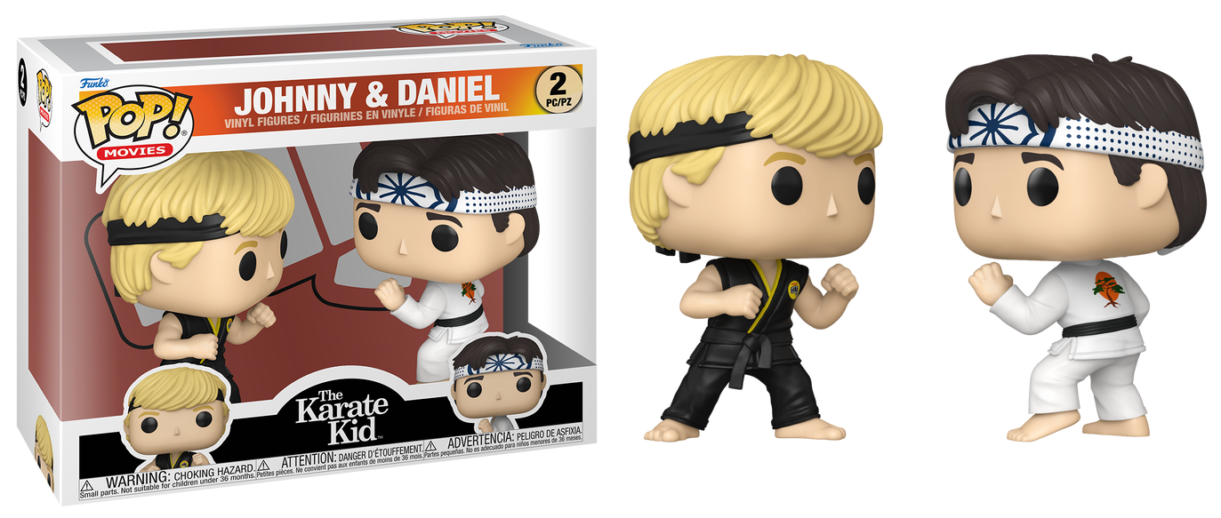 Preventa Johnny & Daniel # 2Pack - The Karate Kid Funko Pop!