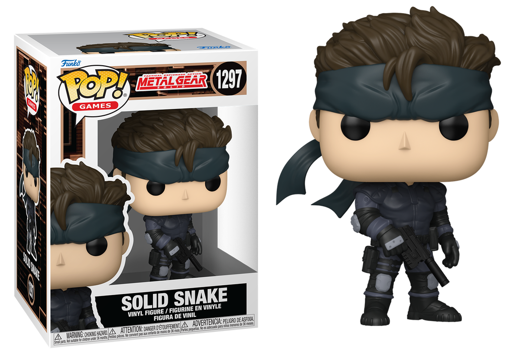 Preventa Solid Snake #1297 - Metal Gear Solid Funko Pop!