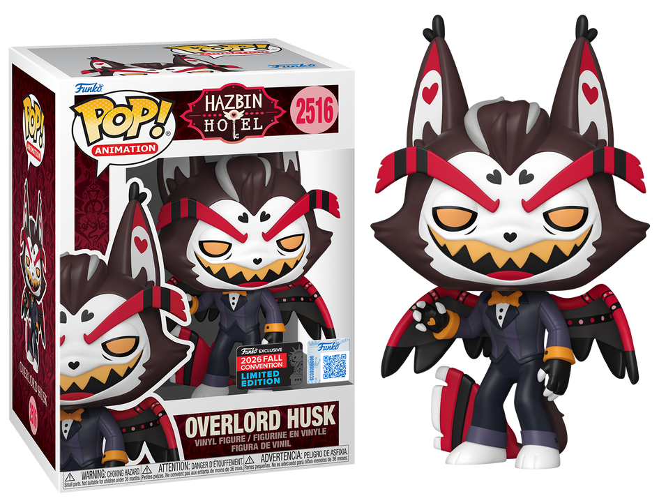 Preventa Overlord Husk NYCC 2026 Exclusive #2516 - Hazbin Hotel Funko Pop!