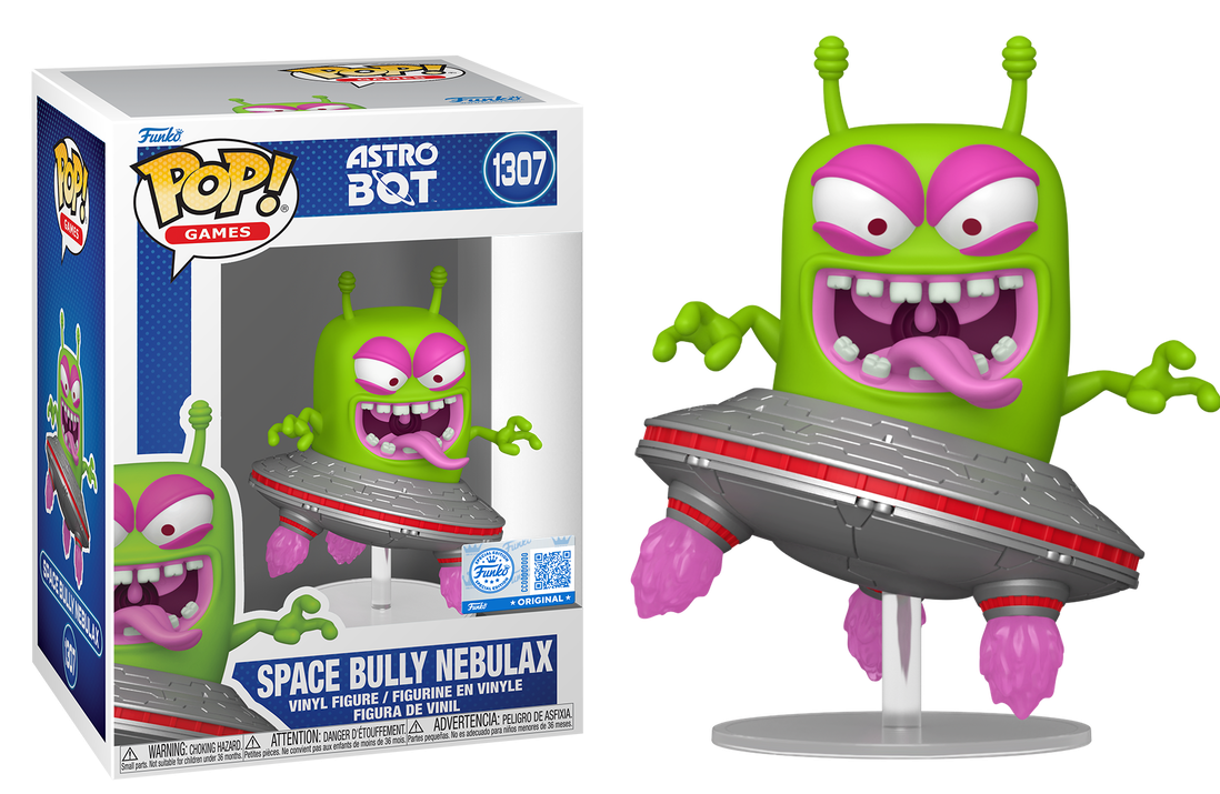 Preventa Rápida Space Bully Nebulax Exclusive #1307 - Astro Bot Funko Pop!