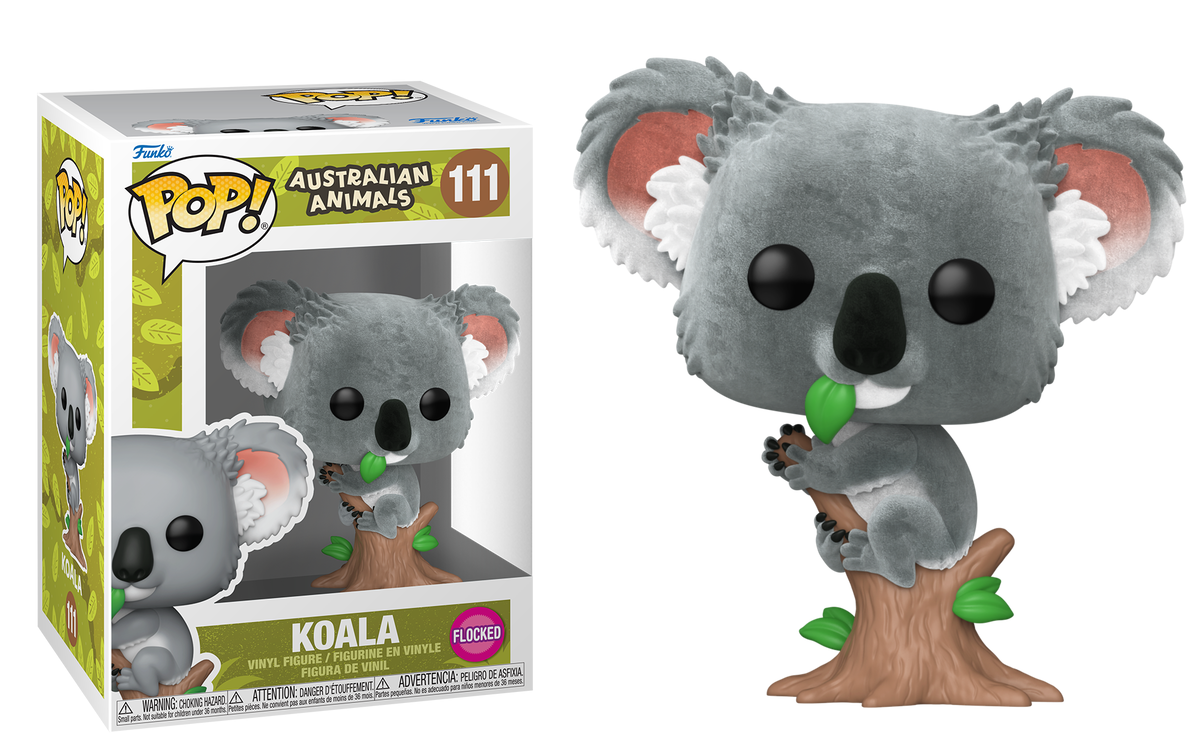 Preventa Koala Flocked #111 - Australian Animals Funko Pop!