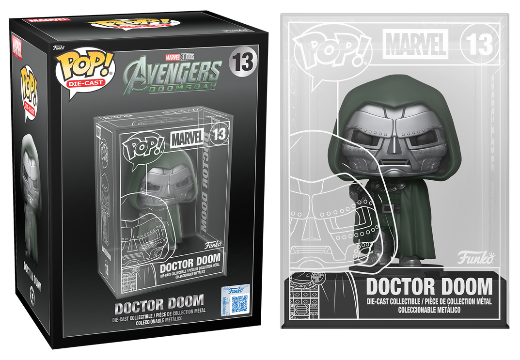 Preventa Doctor Doom Die-Cast #13 - Marvel's Avengers Doomsday Funko Pop!