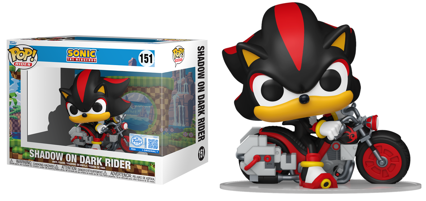 Preventa Shadow on Dark Rider #151 - Sonic The Hedgehog Funko Pop!