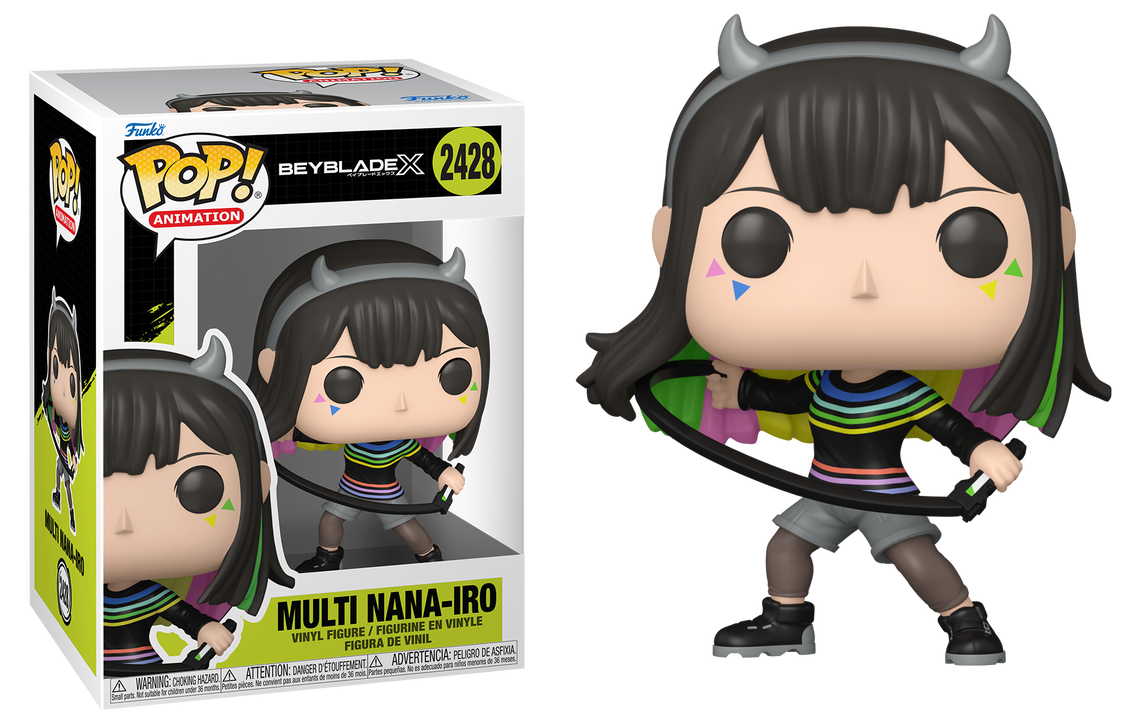 Preventa Multi Nana-Iro #2428 - Beyblade X Funko Pop!