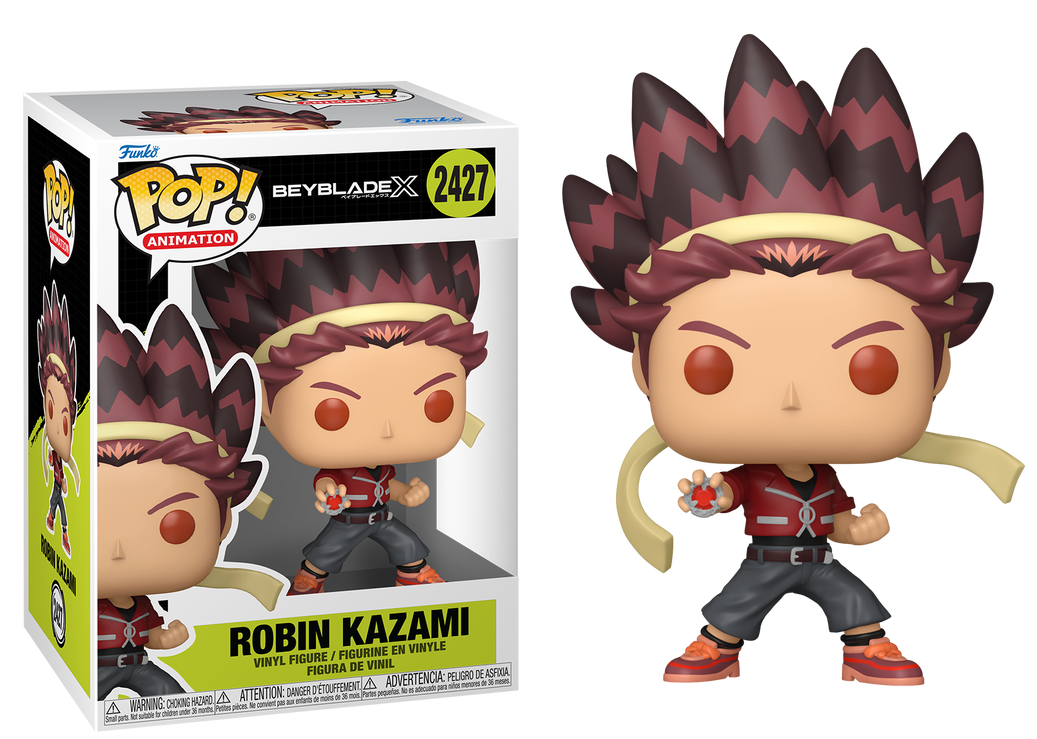 Preventa Robin Kazami #2427 - Beyblade X Funko Pop!
