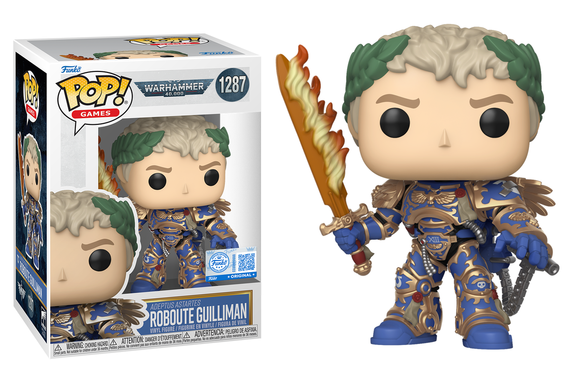 Preventa Roboute Guilliman Exclusive #1287 - Warhammer 4000 Funko Pop!