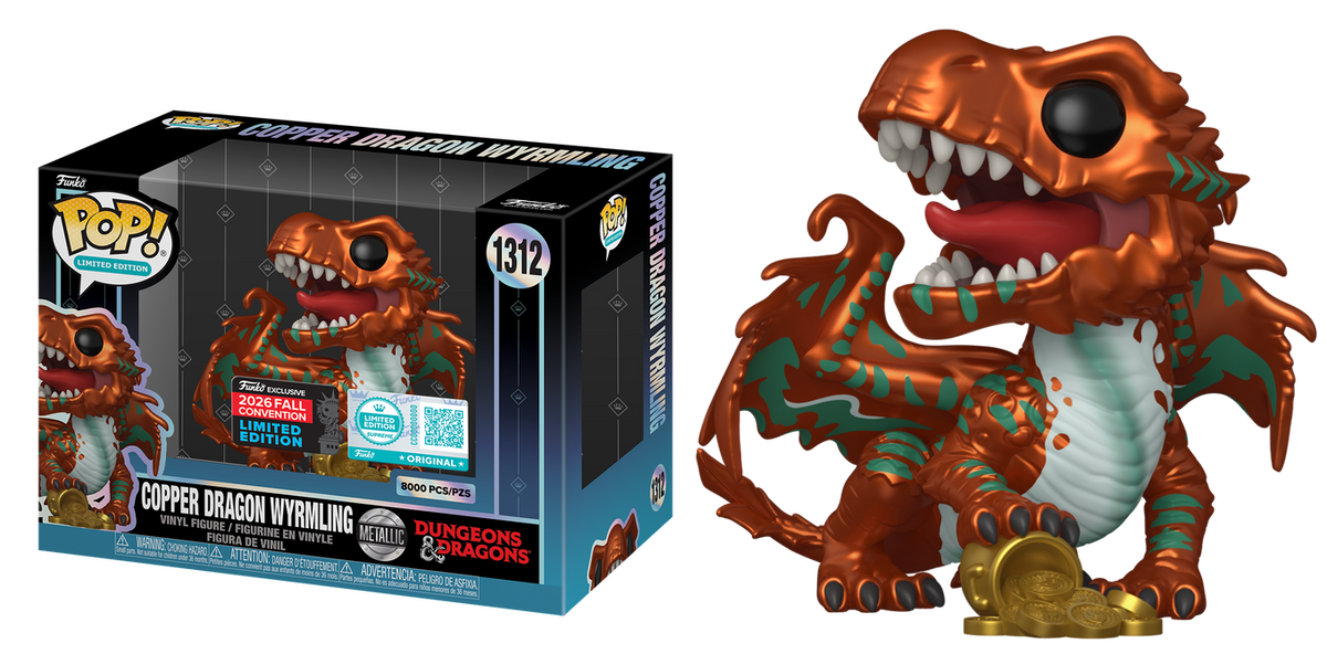 Preventa Copper Dragon Wyrmling New York Comic-Con 2026 #1312 - Dungeons & Dragons Funko Pop!