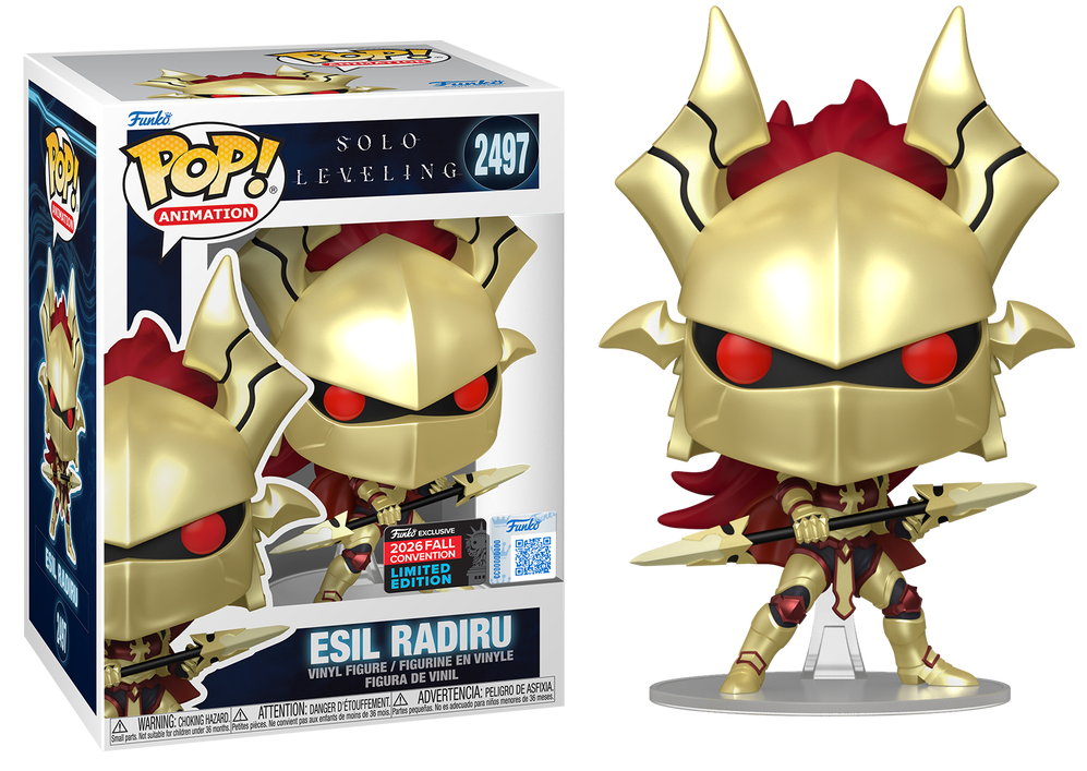 Preventa Esil Radiru NYCC 2026 Exclusive #2497 - Solo Leveling Funko Pop!