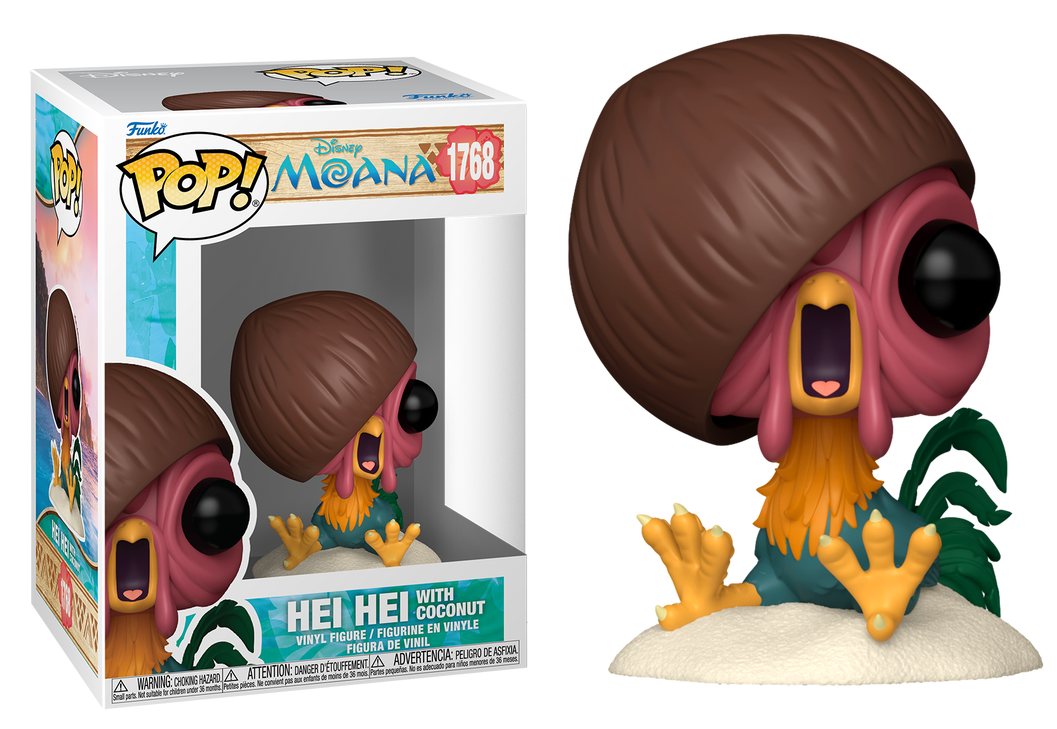 Preventa Hei Hei with Coconut #1768 - Disney's Moana Funko Pop!