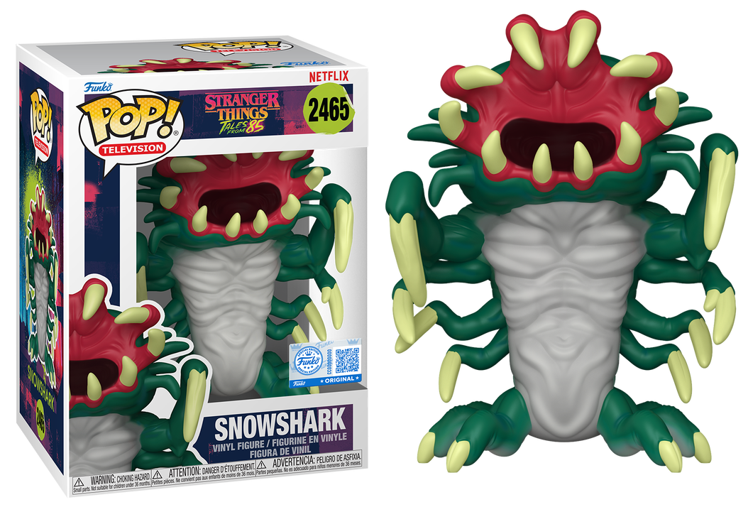 Preventa Rápida Snowshark Exclusive #2465 - Stranger Things Tales from 85 Funko Pop!