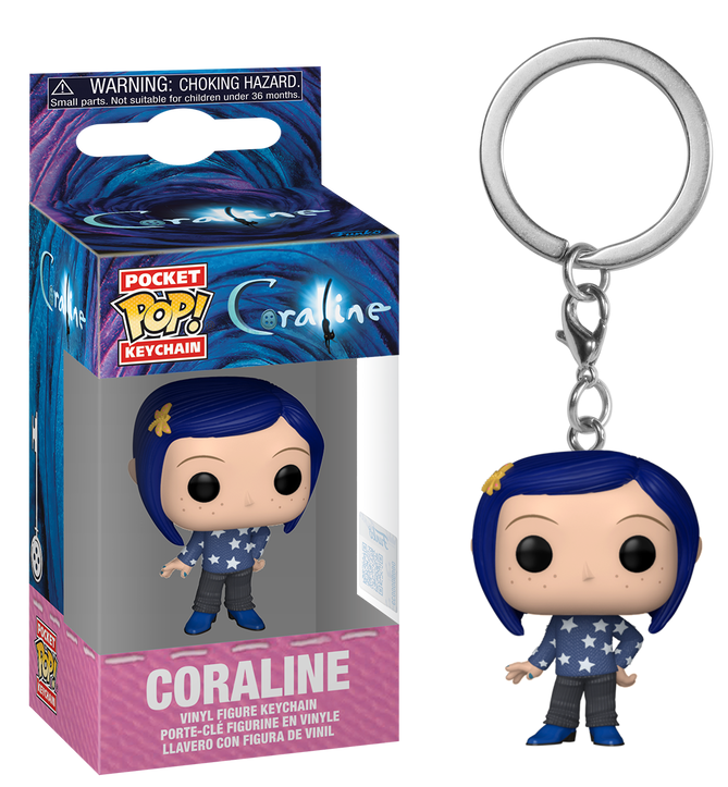 Preventa Llavero Coraline - Coraline Keychain Pop!