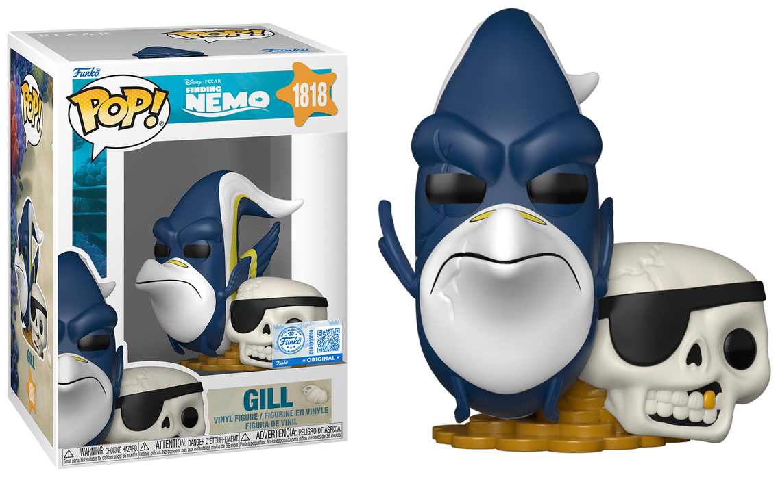 Preventa Gill #1818 - Disney Pixar Finding Nemo (Buscando a Nemo ) Funko Pop!