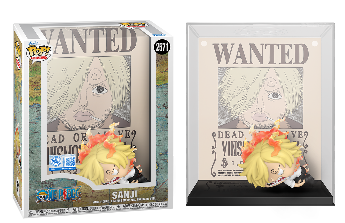Preventa Sanji Wanted Poster #2571 - One Piece Funko Pop!