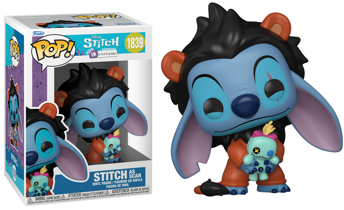 Preventa Stitch as Scar #1839 - Disney's Stitch Funko Pop!