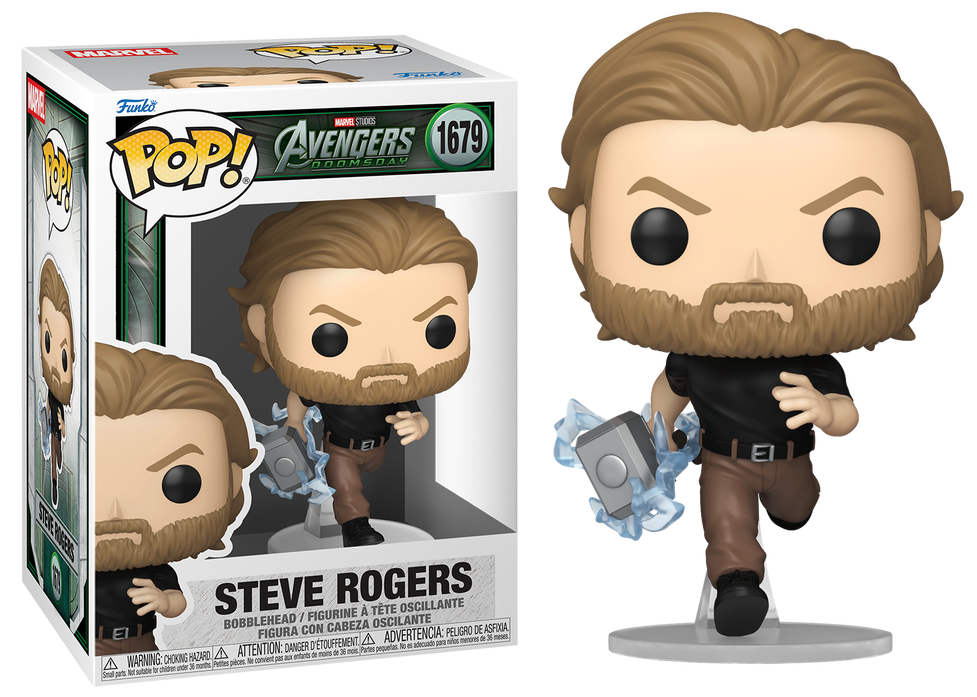 Preventa Steve Rogers #1679 - Marvel's Avengers Doomsday Funko Pop!