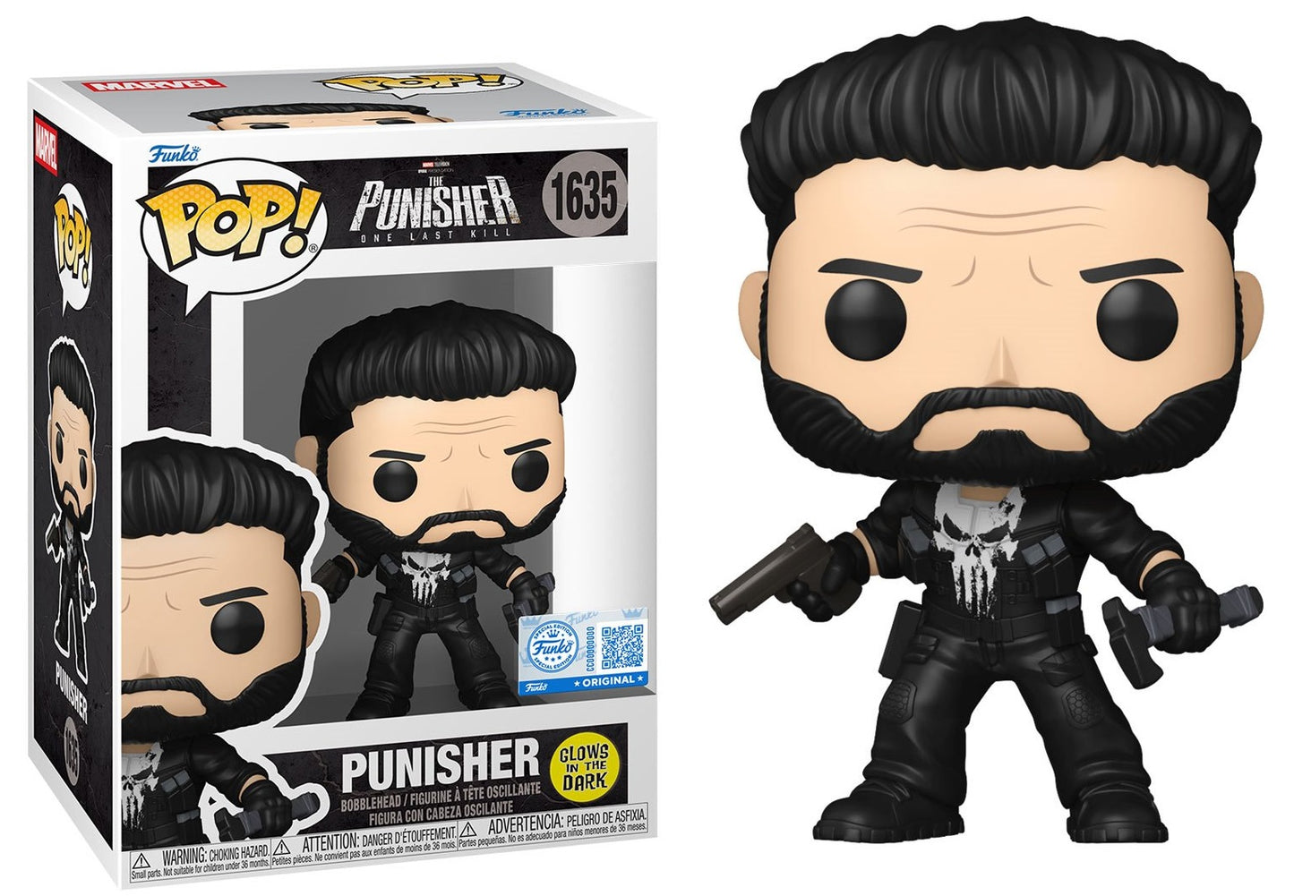 Preventa Punisher GITD #1635 - Marvel's The Punisher One Last Kill Funko Pop!