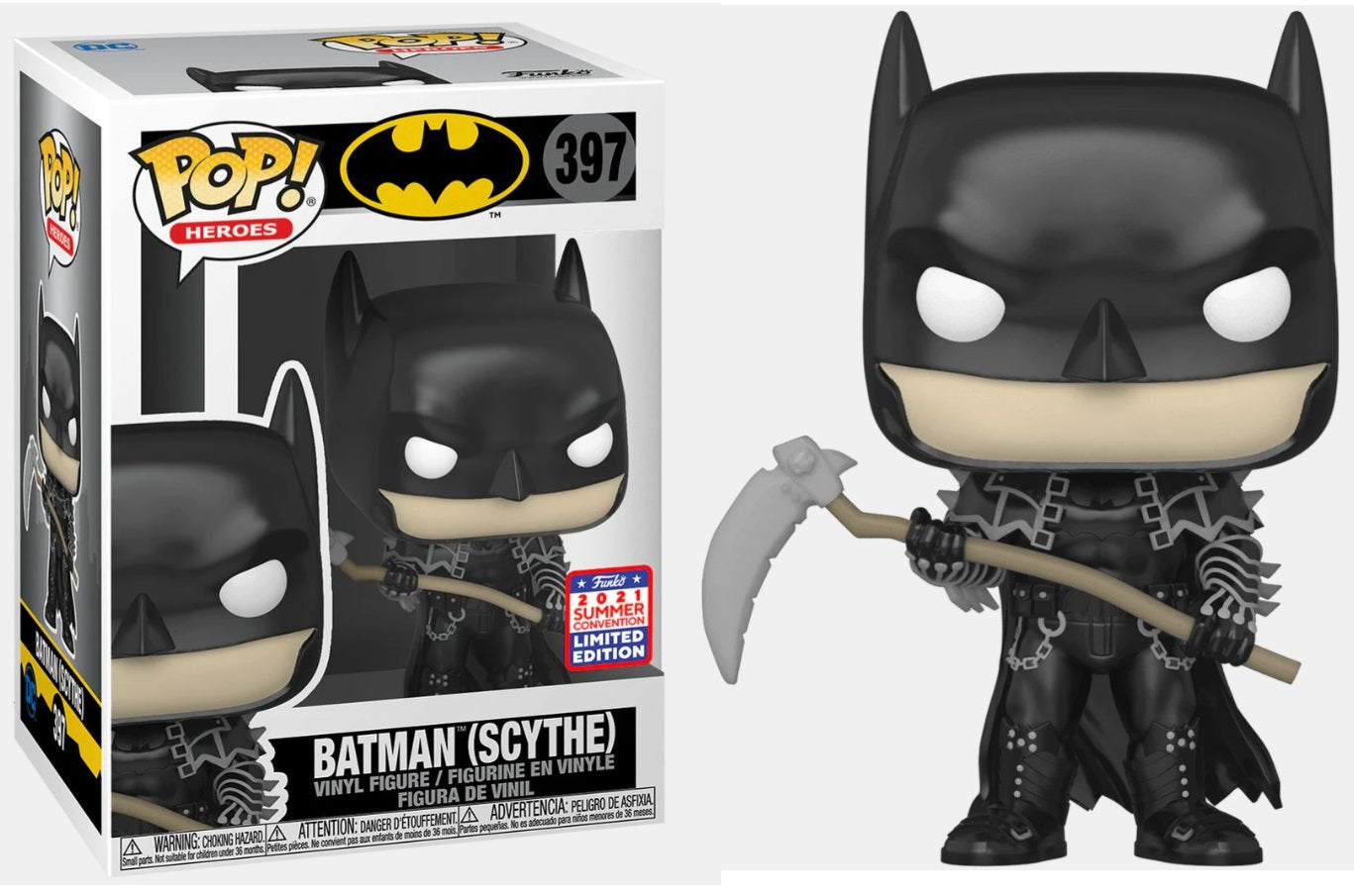 Batman (Scythe) 2021 Summer Convention #397 - DC Universe Funko Pop!