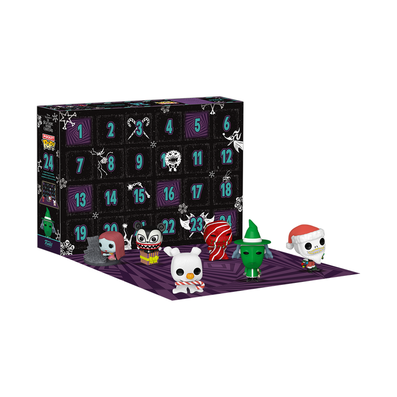 Advent Calendar (Calendario de Adviento) The Nightmare Before Christmas 24 Day Countdown