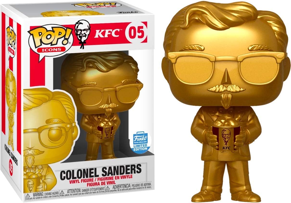 Colonel Sanders Golden #05 - KFC Funko Pop!