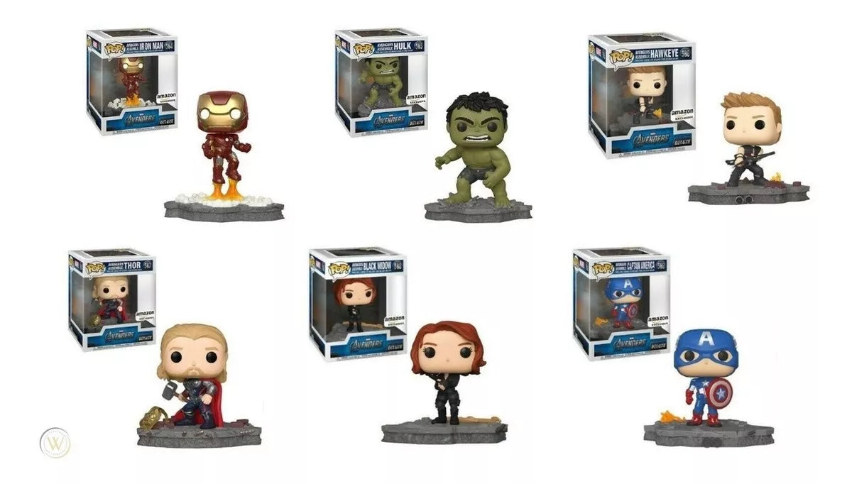 Avengers Assemble Set - Marvel's Avengers Funko Pop!