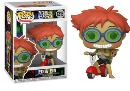 Ed & Ein #1215 – Cowboy Bebop Funko Pop!