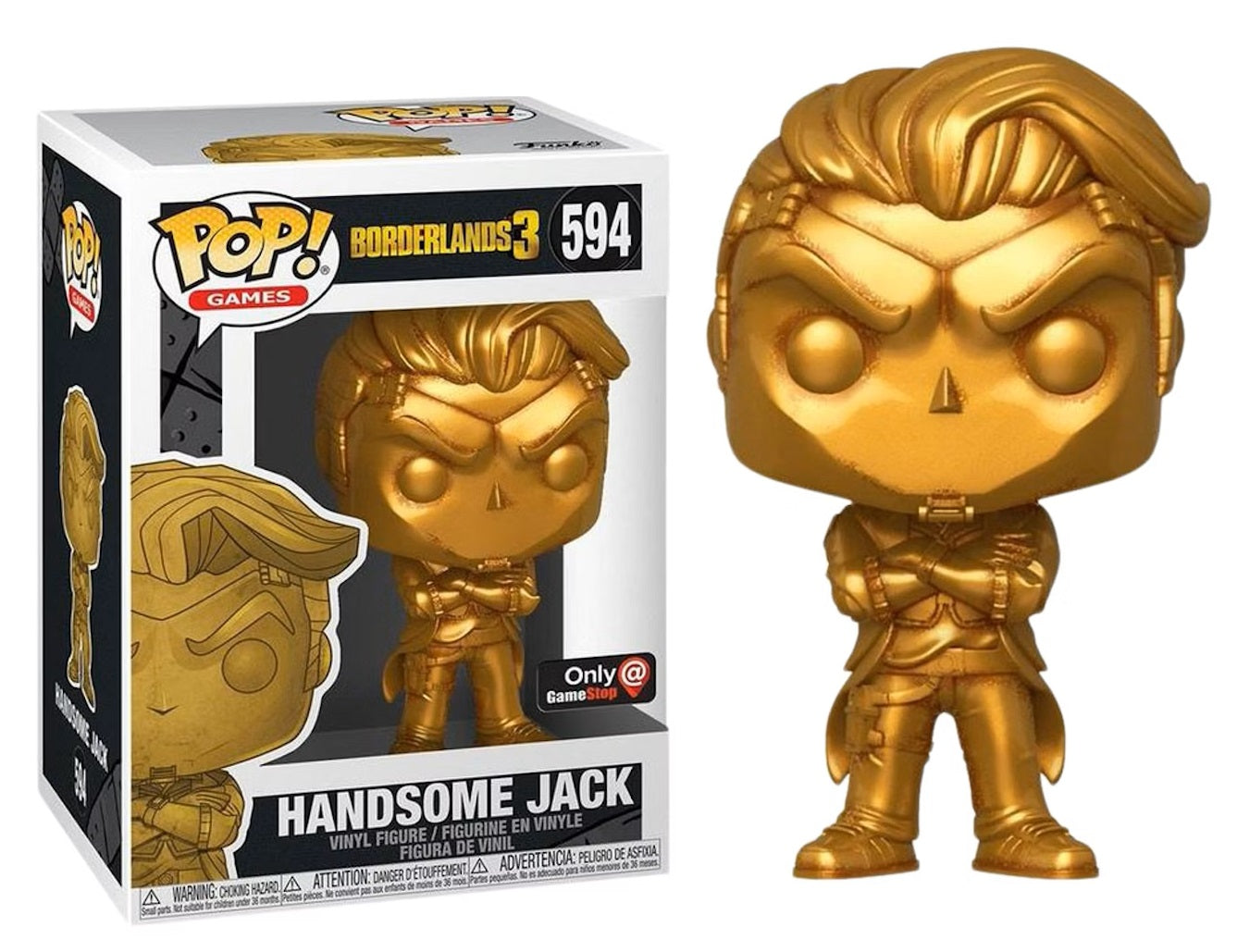 Handsome Jack Gamestop #594 - Borderlands 3 Funko Pop!